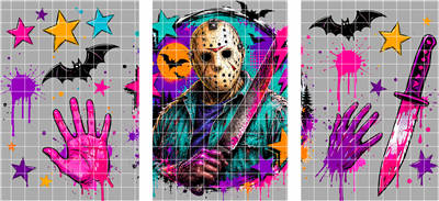 16oz Halloween-J  2207